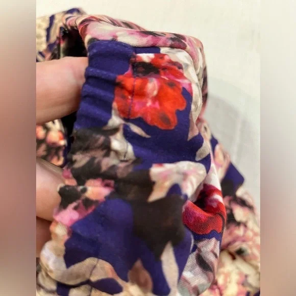 Talbots Womens Plus Lined Floral Boho Carrier Pencil Skirt Back Zip  22W New - Picture 9 of 14